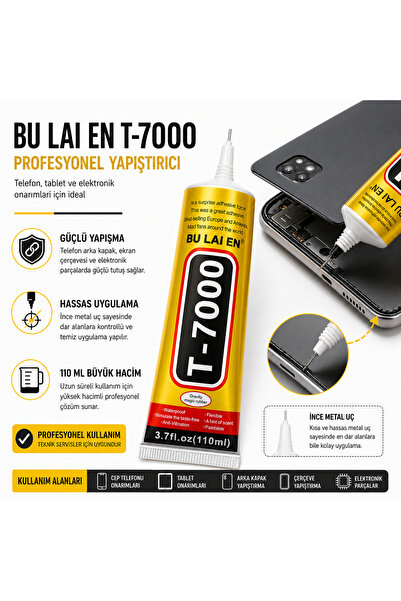 XZZ BU LAI EN T-7000 110 ml Profesyonel Telefon Telefon Kapak Çerçeve Yapıştı...