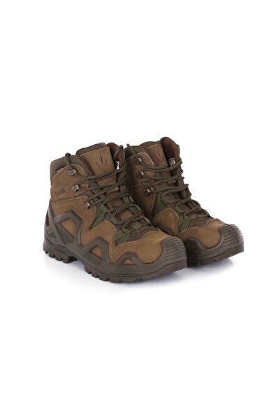 SINGLE SWORD Ss611 Waterproof Asker Polis Short Tactical Boots Khaki