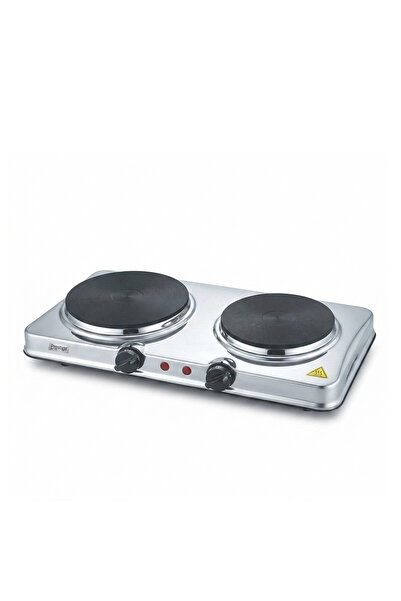 Prestige Ceramic Double Hotplate Stainless Steel Body With Dual Temperature C...