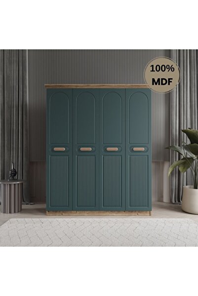 comiet Pera 4 kapak MDF gardırop