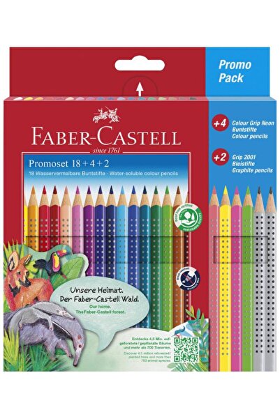 Faber Castell Промоционален комплект Faber-Castell Colour Grip (18+4+2 бр.) (...