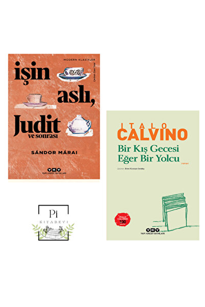 Yapı Kredi Yayınları İşin Aslı Judit ve Sonrası - Italo Calvino Bir Kış Geces...