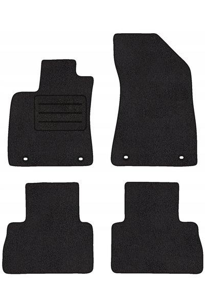 NO BRAND COVORAȘE DIN VELUR PENTRU MG ZS EV LF – SET CU FIR NEGRU LUX