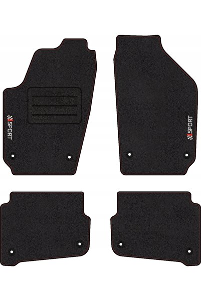 NO BRAND Covorașe de catifea pentru SEAT IBIZA III (2002 - 2008) LUX