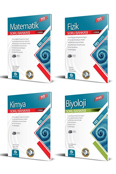 Bilgi Sarmal Yayınları Bilgi Sarmal Tyt Matematik Fizik Kimya Biyoloji Soru B...