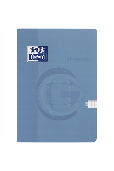 Oxford Caiet de fizică A5/60K cu grilă și margine x10