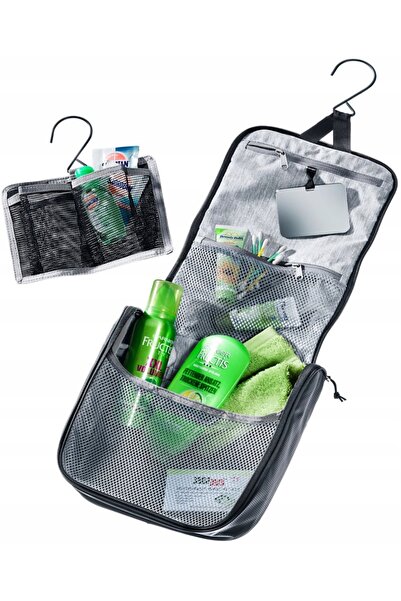 Deuter WASH CENTER II GEANTĂ DE COSMETICE DE CĂLĂTORIE - NEGRU