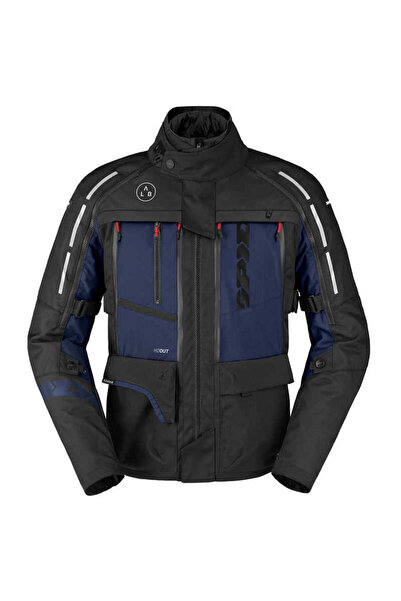 Spidi 4 Season V3 H2Out 4 Season Jacket Black Blue - L