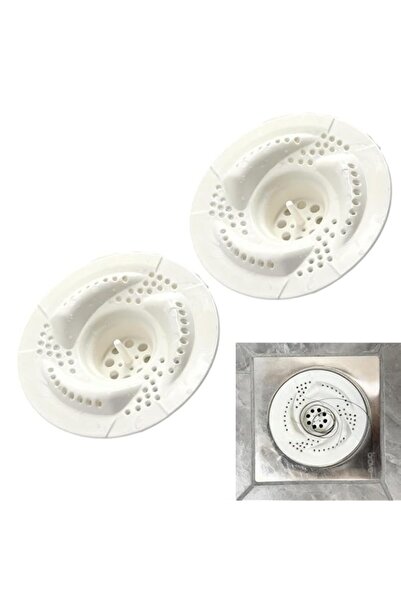 Generic Brand 4Pcs Plastic Shower Drain Hair Catcher with Easy-Grip Handle, A...