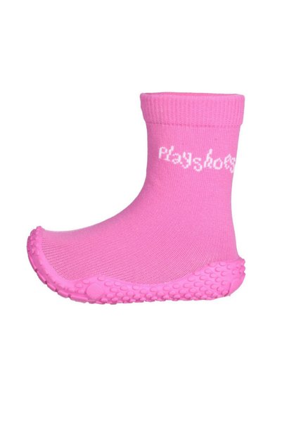 Playshoes Pantofi de apă pentru copii, antiderapanți, cauciuc/textil, roz, 18-19