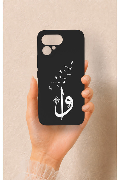 Vip Case Tecno Pova Curve 2 Uyumlu Elif Vav Desenli Silikon Kılıf
