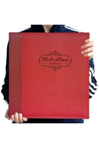 Generic Brand Photo Album Holds 3X5, 4X6, 5X7, 6X8, 8X10 Photos, Leather Cove...
