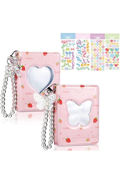 Generic Brand SYOSI Photo Album Photocard, 2 Pcs Kpop Photocard Holder Book 3...