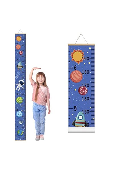 Generic Brand Height Chart for Kids – Blue Planet Style Wall Height Measureme...