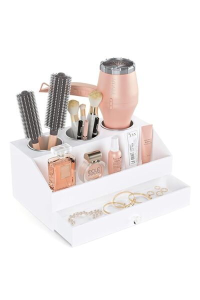 Generic COKOKERT Hair Tool Organizer,Acrylic Hair Dryer and Hair Styling Tool...