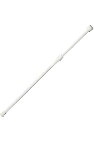 Generic HALAMODO Curtain Rod, Spring Loaded Extendable Telescopic Net Voile T...