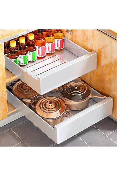 Generic TAME Pull Out Cabinet Organizer Kitchen Storage Organizer,Heavy Duty ...