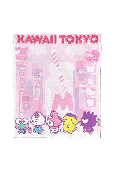 Generic Northwest Silk Touch Throw Blanket, 50" x 60", Hello Kitty - Kawaii T...
