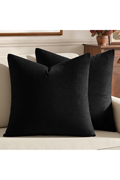 Generic Brand MIULEE Pack of 2 Velvet Pillow Covers Decorative Square Pillowc...