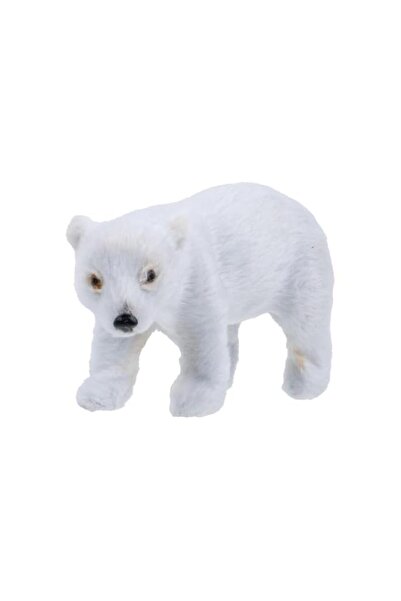 Generic Brand DAISO Winter Animal Figurine - Polar Bear White