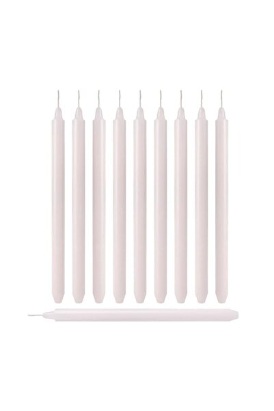 Generic Brand OLEEK OSHADOW Taper 1/2 inch Candles - Pack of 10 Unscented, 8 ...