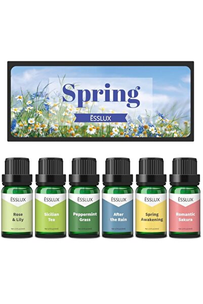 Generic Brand Fragrance Oils, ESSLUX Premium Spring Scented Oils for Home Dif...