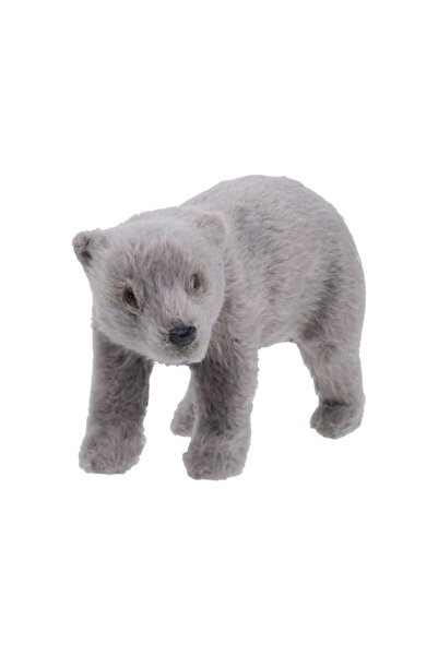 Generic Brand DAISO Winter Animal Figurine - Polar Bear Black