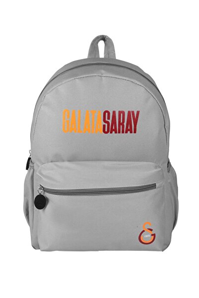 Galatasaray Single Compartment Gray Backpack 24559