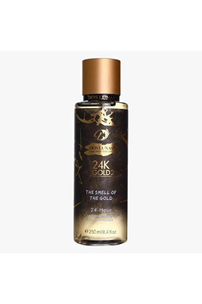 DOS LUNAS Cosmetics معطر الجسم عيار24 جولد 2 برائحة الذهب 250 مل