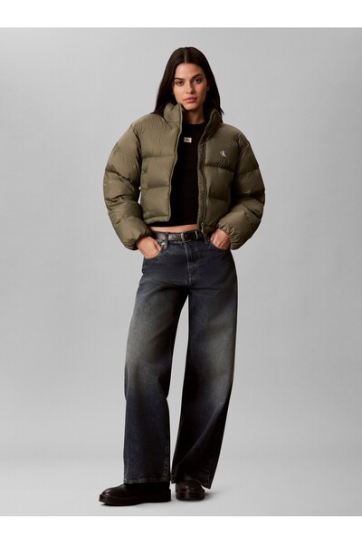 Calvin Klein ESSENTIAL MW CROP PUFFER