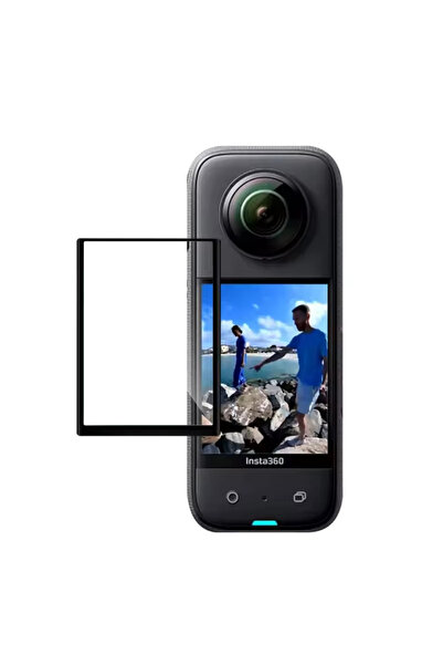 Zoli Insta360 X3 Uyumlu Ekran Koruyucu Film Çizilmeye ve Darbeye Dayanıklı Yüksek Şeffaflık