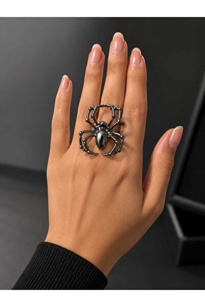 Corvus kolye&bileklik Spider Unisex Adjustable Ring