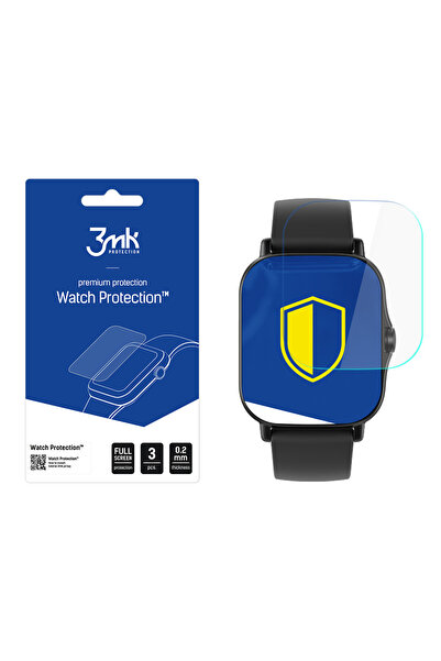 3MK Folie de protecție pentru ceasul Xiaomi Amazfit GTS 2 2E, protecție curbată