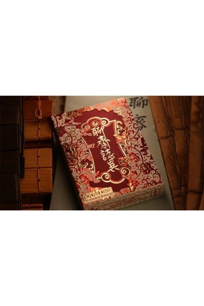OyuncaklarÜlkesi Room One Strange Tales from a Chinese Studio HUPO-Red Premium Oyun Kağıdı iskambil Kartları Destesi
