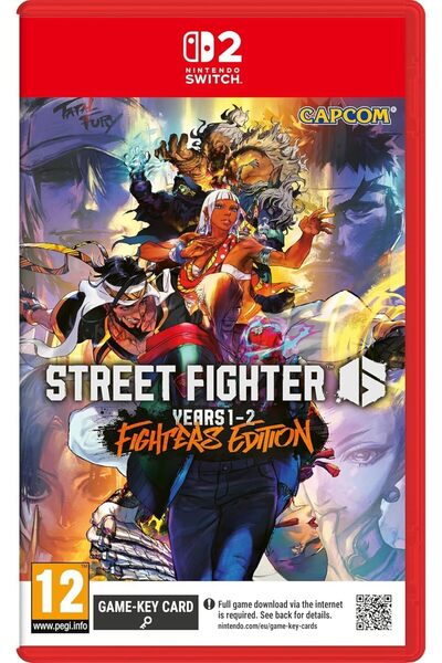 CAPCOM Street Fighter 6 Year 1-2 Fighters Edition for Nintendo Switch 2 - New