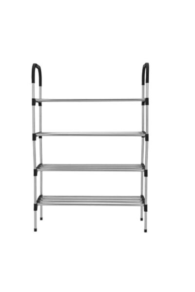 Generic Delcasa 4 Tier Shoe Rack, Durable Iron Storage Portable Lightweight O...