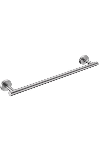 Generic Nolimas Brushed Nickel Bath Towel Bar Single Bars Towel Rack Rod Clas...