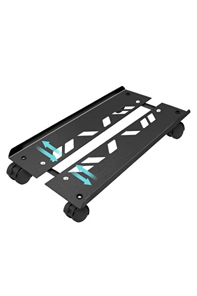 Generic Adjustable Large Computer Tower Stand 7.9 to 10.2 inch Wide, Mobile f...
