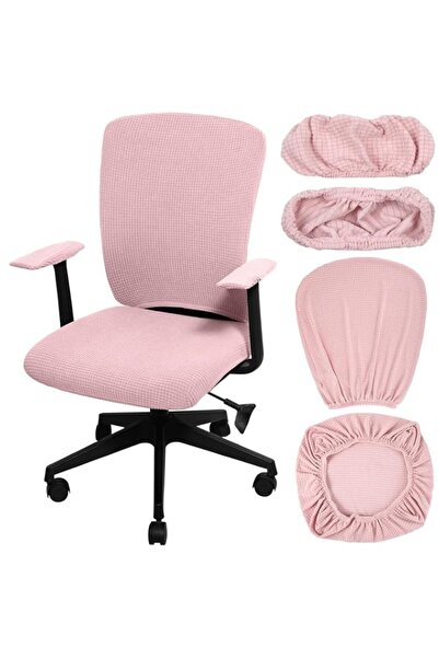 Generic YOOJ® 4 PCS Office Chair Covers Set, 4-in-1 Universal Protective Stre...