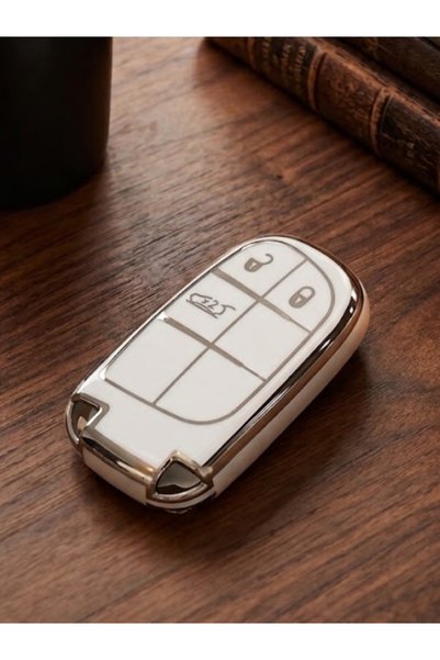 BİVİUM Jeep Renegade Compass Grand Cherokee Wrangler 3 Buton Nano Anahtar Kıl...