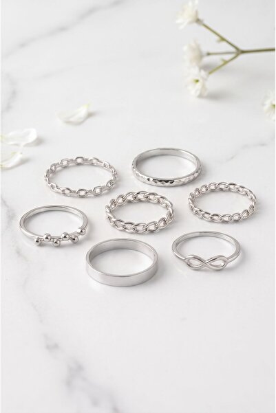 Ervalina 7-Piece Ring and Joint Ring Set