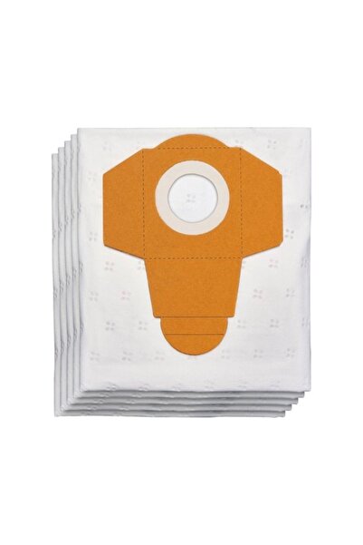 OEM Einhell 40L filter bags, Fleece material, pack of 5, for wet-dry vacuum c...