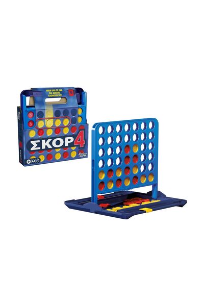 Hasbro Games: Score 4 - (Greek Language) (G1500)