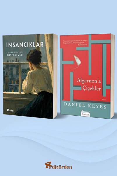 Ritüel Yayınları İnsancıklar - Algernon'a Çiçekler / Daniel Keyes