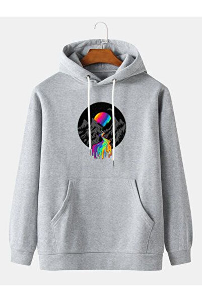 bellanova Unisex Printed Hooded Sweatshirt