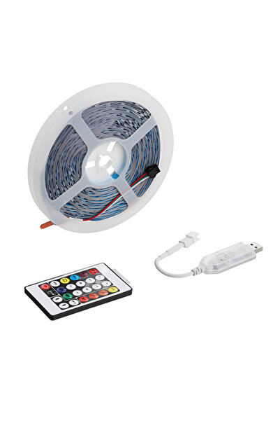 Lawazim شريط إضاءة LED RGB بطول 20 متر - مع تطبيق بلوتوث وجهاز تحكم عن بعد بـ...