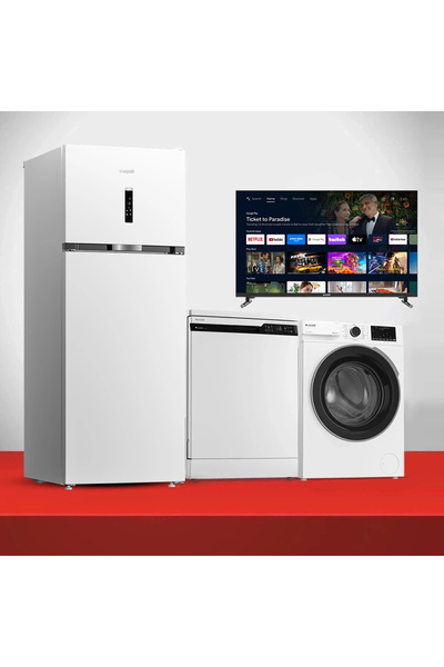 Arçelik TV'li Beyaz Fırsat Çeyiz Paketi