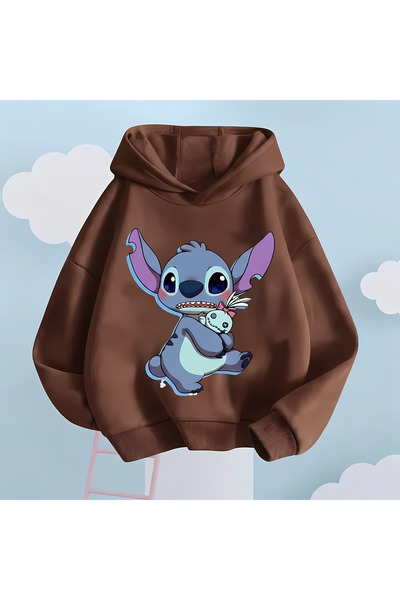 New Shine Stitch Printed Women's Sweatshirt