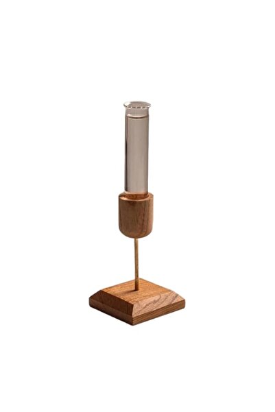 Generic Yelajoy Creative Home Desktop Ornaments Wooden Vase Test Tube Transpa...
