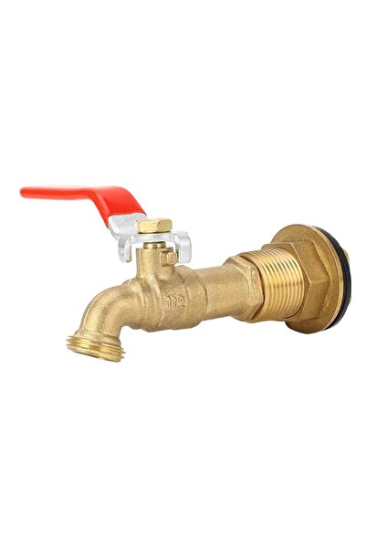 Generic Rain Drum Spigot Valve, Durable Quarter Turn Water Control Faucet for...